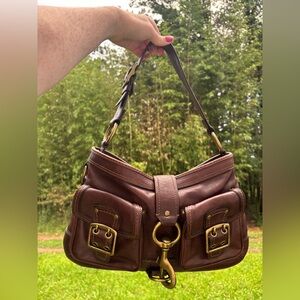 SOLD Coach Legacy leather satchel bag vintage y2k